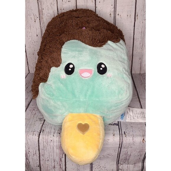 22" Squishable Comfort Food Mint Chocolate Ice Cream Bar Plush Stuffed Animal - Picture 2 of 4